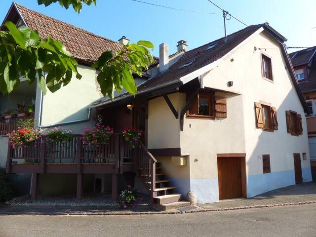 Maison indépendante Chez Yvette et André, 2 à 6 pers, près Colmar, Ribeauvillé, Europa-Park Guémar Exterior foto